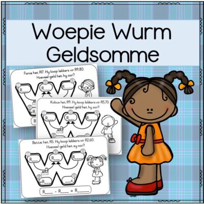 Woepie Wurm Geldsomme tot R20