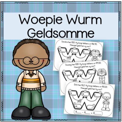 Woepie Wurm Geldsomme tot R50