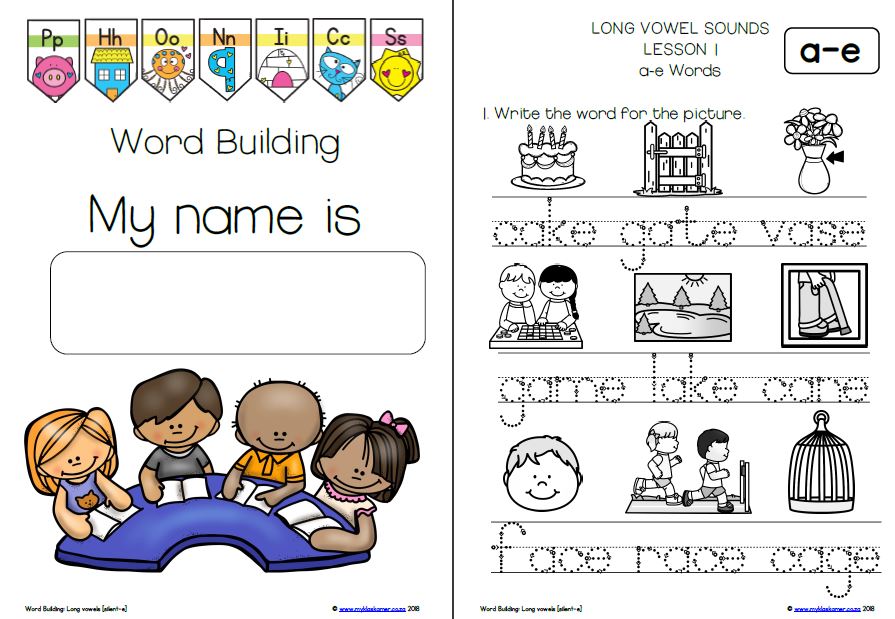 Word Building: Long Vowel with silent -e (CVCV) - Image 3