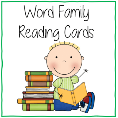 FREEBIE: Poster Word Families