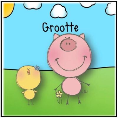 Plakkaat: Grootte