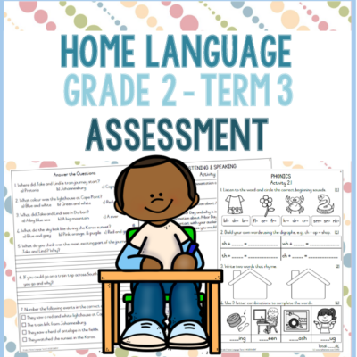 (2025) Grade 2 Home Language Term 3 ASSESSMENT