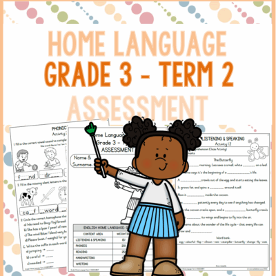 (2025) Grade 3 Home Language Term 2 ASSESSMENT