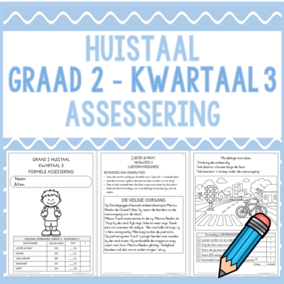(2026) Graad 2 Huistaal Kwartaal 3 ASSESSERING