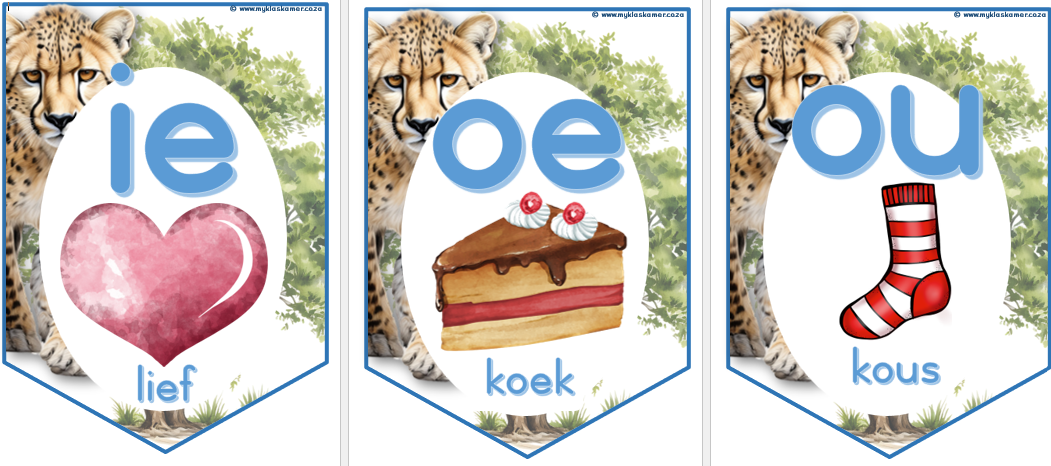 Afrika Diere Klaskamer Tema - Image 4