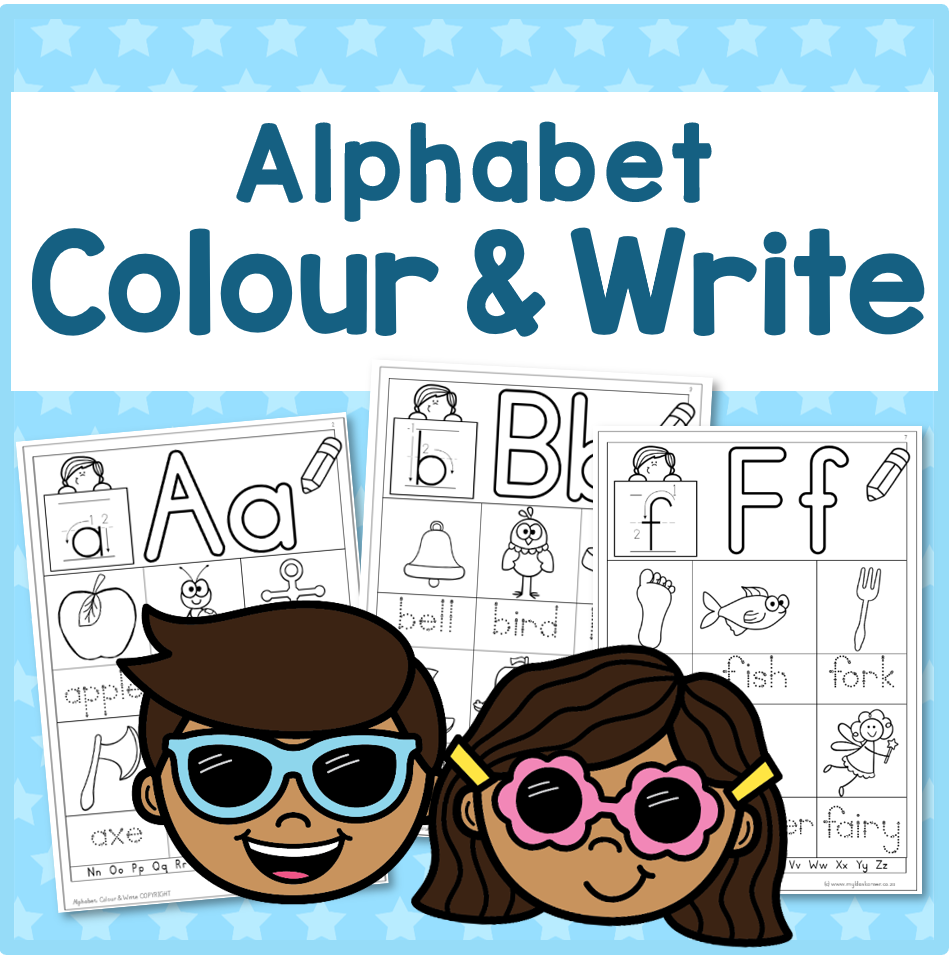 Alphabet Colour & Write Workbook
