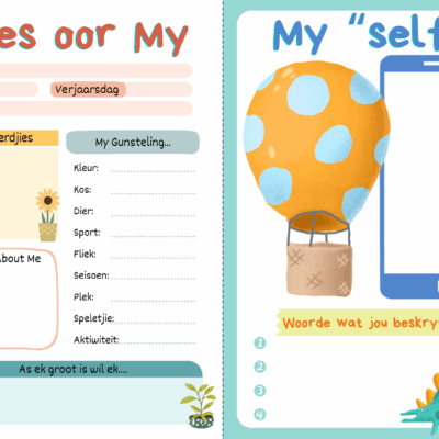 FREEBIE: Kids Planner/GRATIS: Beplanning vir kinders