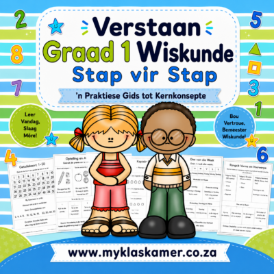 Verstaan Graad 1 Wiskunde: Stap vir Stap - ’n Praktiese gids tot kernkonsepte