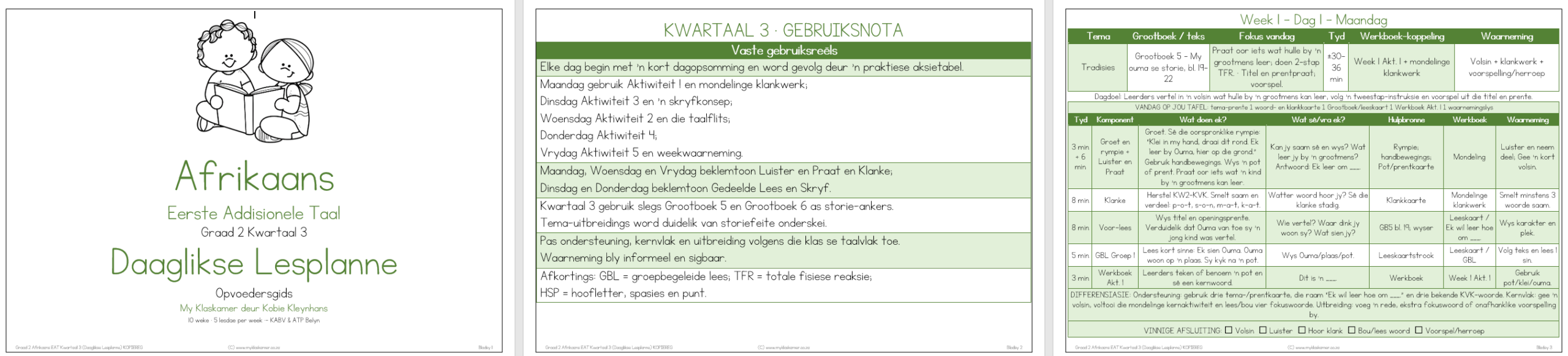 GRAAD 2 AFR EAT KWARTAAL 3 PAKKET - Image 3