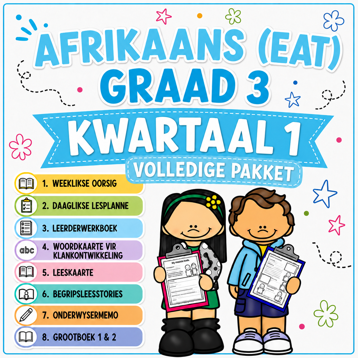 Graad 3 Afrikaans EAT Kwartaal 1 PAKKET