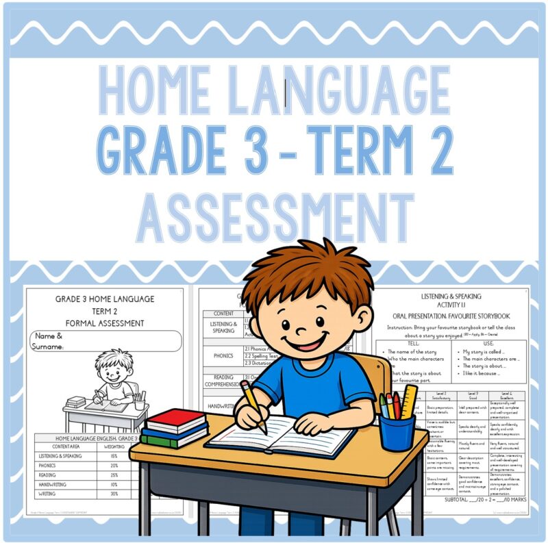(2026) Grade 3 Home Language Term 2 ASSESSMENT - My Klaskamer