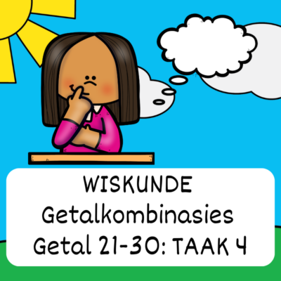 Graad 3 Getalkombinasies: Taak 4 (Getal 21-30)