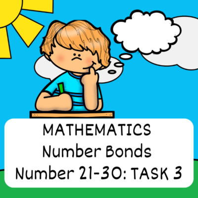 Grade 3 Mathematics Number Bonds: Task 3 (21 - 30)