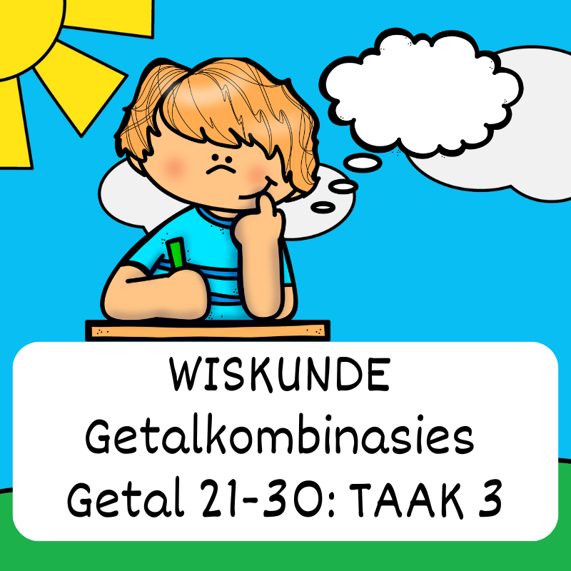 Graad 3 Getalkombinasies: Taak 3 (Getal 21-30)
