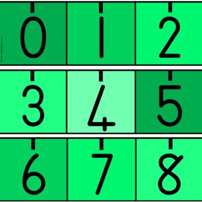 Getallelyn 1-50/Number Line 1-50