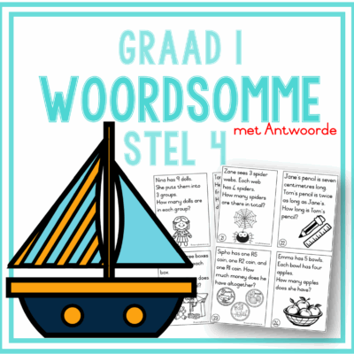 Graad 1 Woordsomme Stel 4