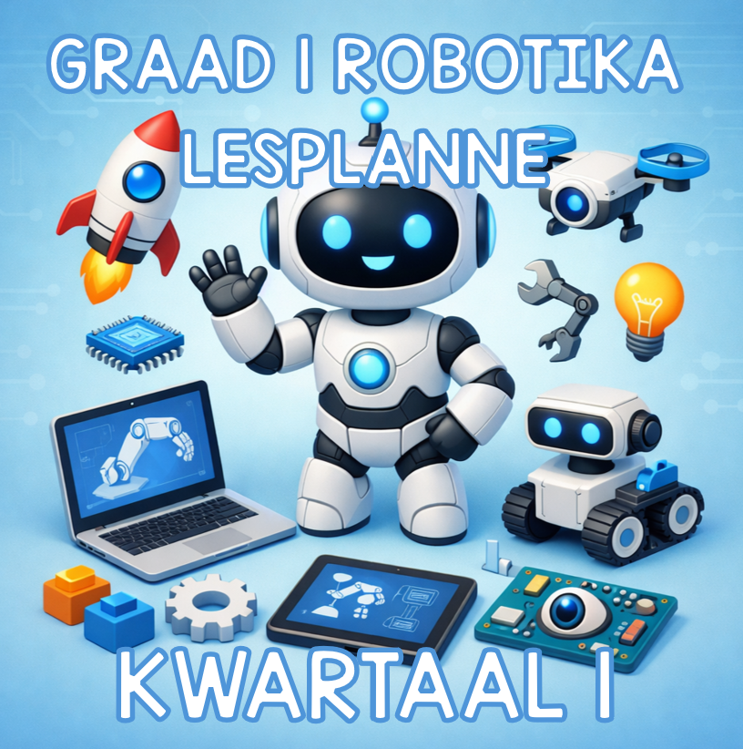 Graad 1 Kodering & Robotika Lesbeplanning & Werkkaarte Kwartaal 1