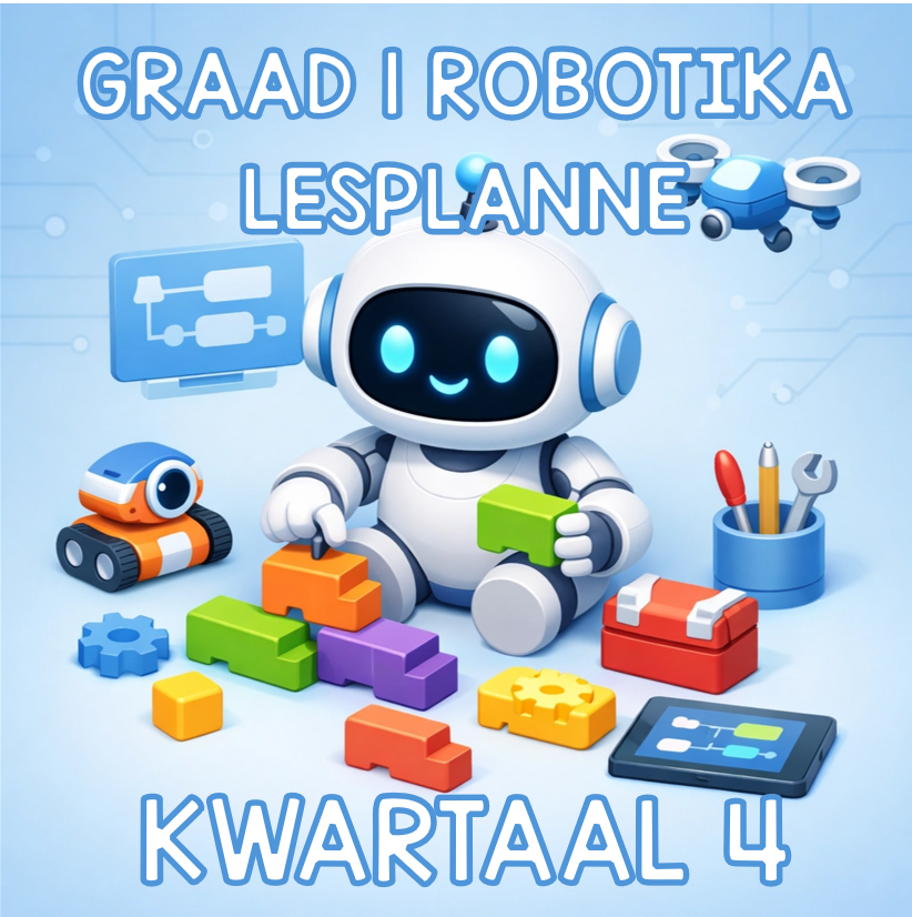 Graad 1 Kodering & Robotika Lesbeplanning & Werkkaarte Kwartaal 4