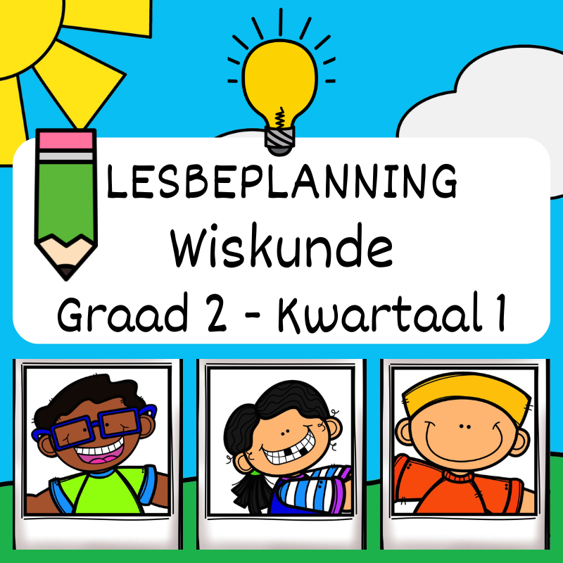 Graad 2 Lesbeplanning Wiskunde Kwartaal 1