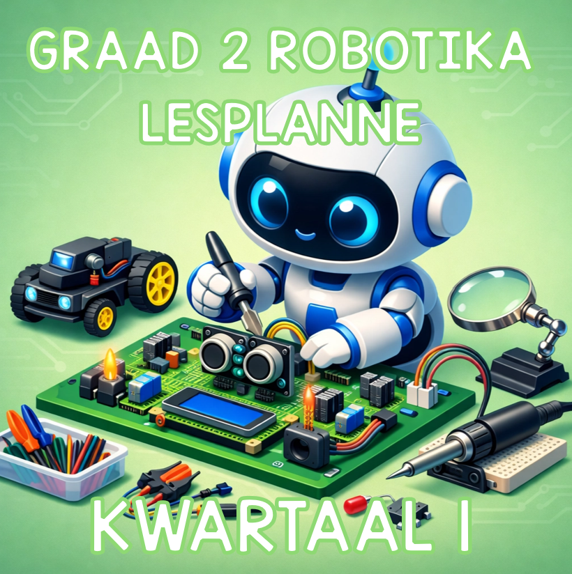 Graad 2 Kodering & Robotika Lesbeplanning & Werkkaarte Kwartaal 1