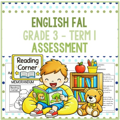 (2026) Grade 3 English FAL Term 1 ASSESSMENT