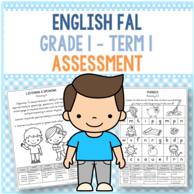 (2024) Grade 1 English FAL Term 1 ASSESSMENT