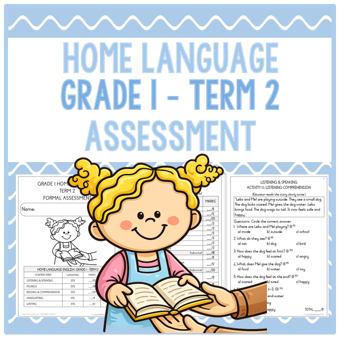 (2026) Grade 1 Home Language Term 2 Assessment