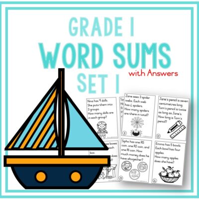 Grade 1 Word Sums Set 4