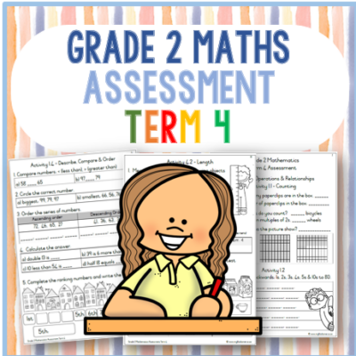 (2024) Grade 2 Mathematics Term 4 ASSESSMENT