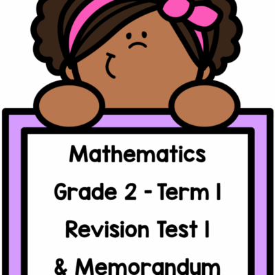Grade 2 Mathematics Term 1 Revision Test 1-5