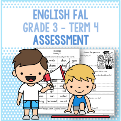 (2024) Grade 3 English FAL Term 4 ASSESSMENT