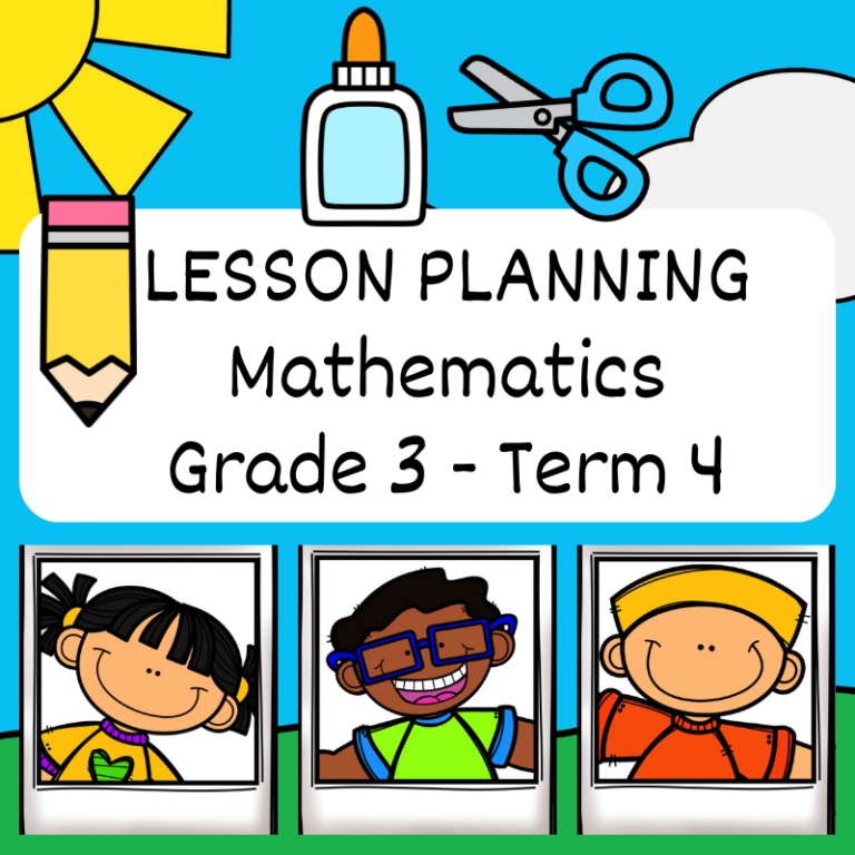 Grade 3 Mathematics Lesson Planning Term 2 - My Klaskamer