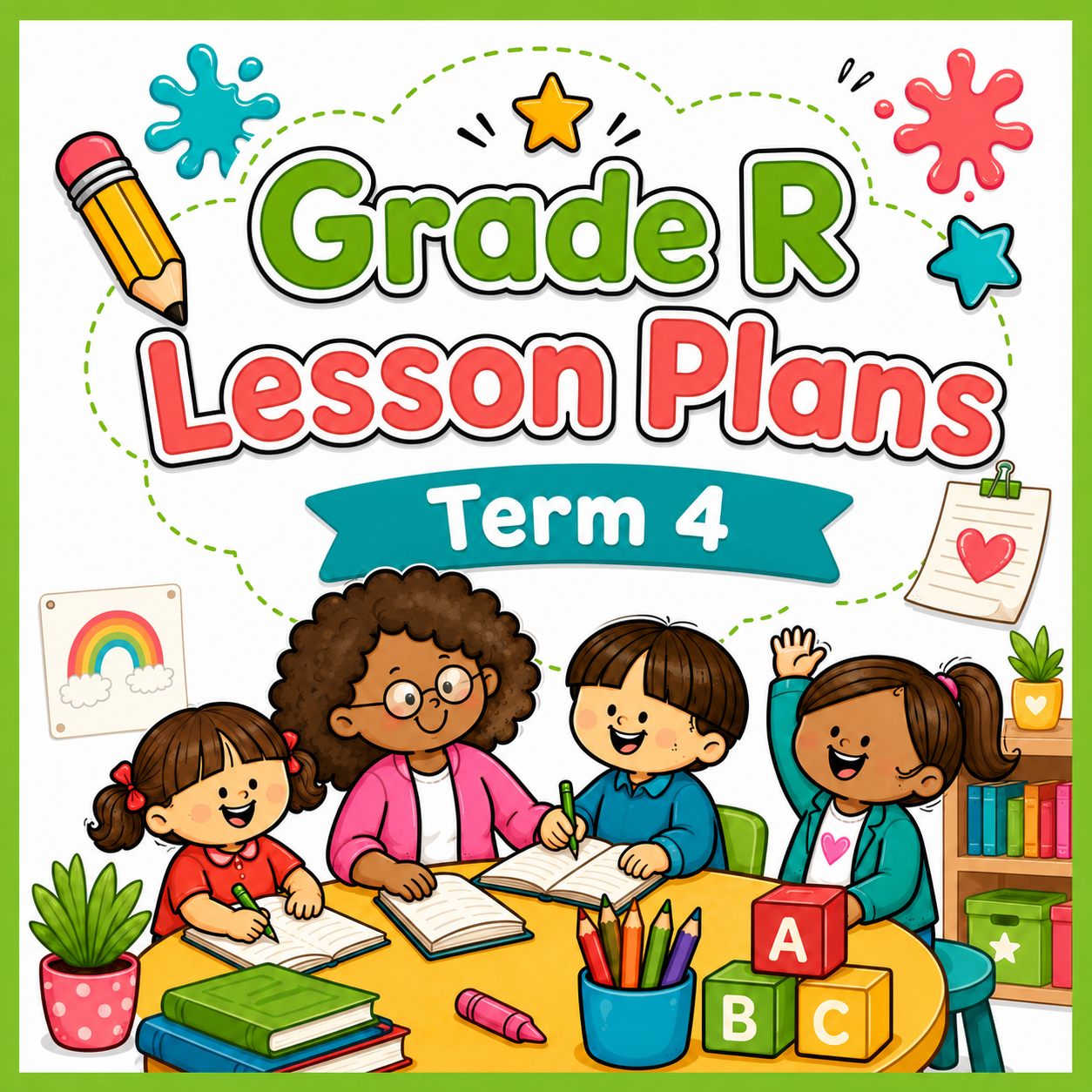 GRADE R TERM 4 LESSON PLANS