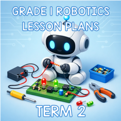 Grade 1 Coding & Robotics Lesson Planning & Worksheets Term 2