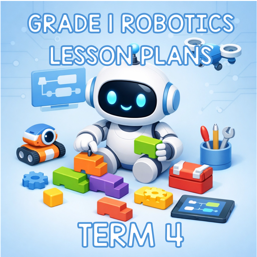 Grade 1 Coding & Robotics Lesson Planning & Worksheets Term 4 - My ...