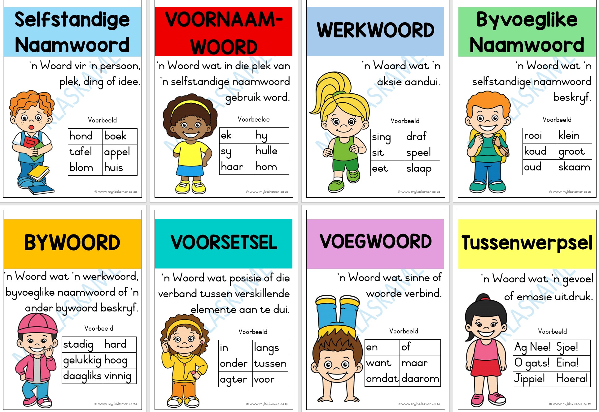 Plakkaat: Woordsoorte - Image 2